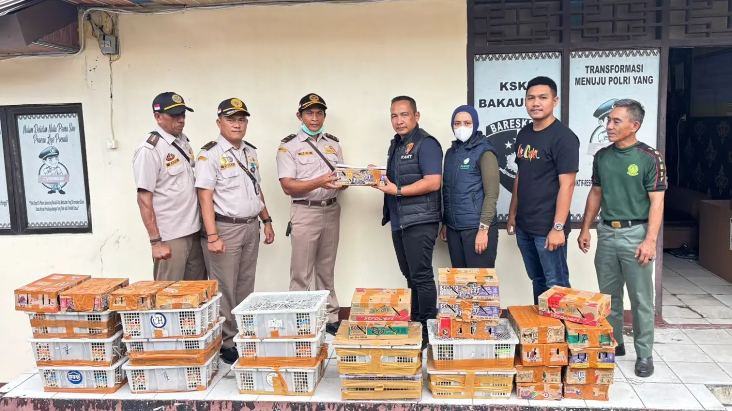 Barantin Kembali Ungkap Penyeludupan 807 Burung Ilegal di Pelabuhan Bakauheni