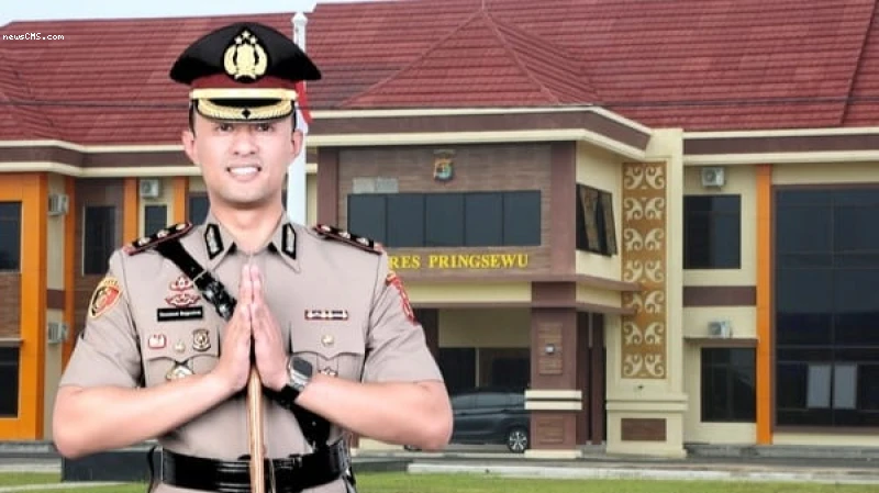 Kapolres Pringsewu Ucapkan Selamat HUT TNI ke-79 Tahun