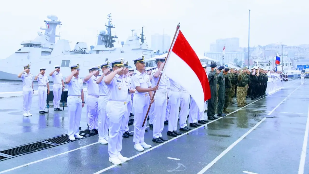 Kasal dan Panglima Armada Pasifik Rusia Resmi Buka Latma Orruda 2026