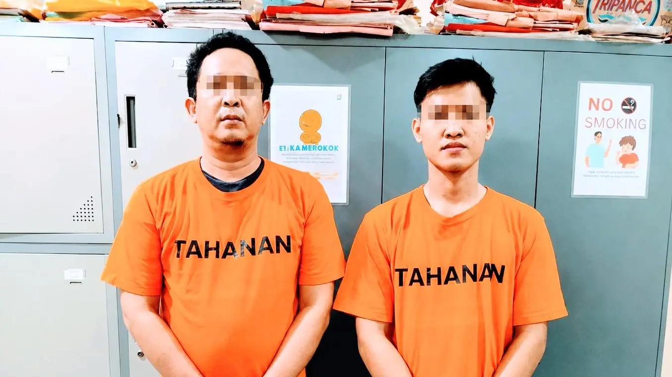 Polisi Ringkus Dua Pelaku Curas Modus COD Motor di Kecamatan Sragi