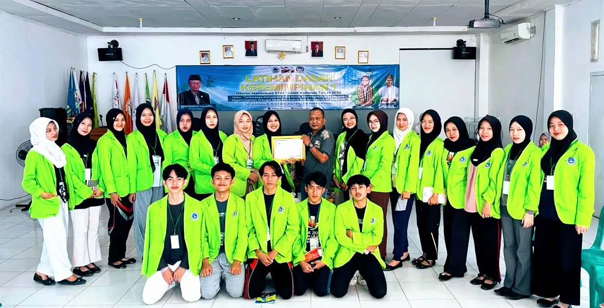 PWI Lamsel Bekali Materi Jurnalistik LDK DEMA STAI Yasba 2026