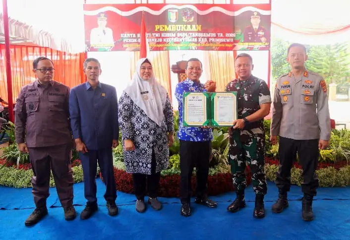 Sambut HUT Bhayangkara ke-80, Bupati Pringsewu Apresiasi Akulturasi Budaya Jawa dan Lampung