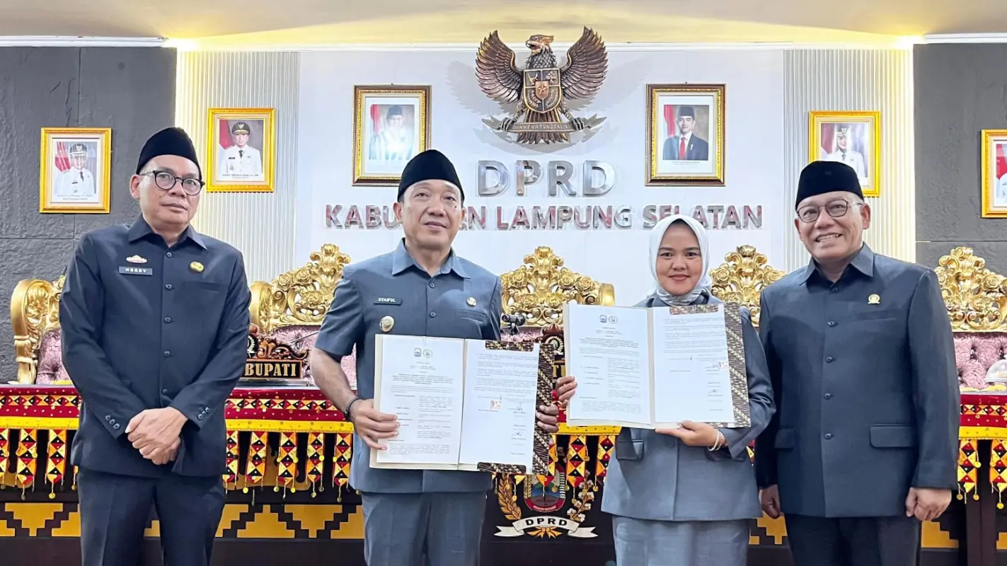 Tingkatkan Kualitas Pelayanan Publik, DPRD Lampung Selatan Setujui Ranperda PSU Perumahan