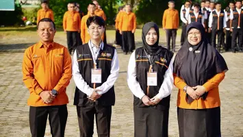 Bupati Pringsewu Pimpin Apel Siaga dan Pencanangan Sensus Ekonomi 2026