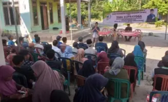 Gaungkan Nilai Pancasila Lewat IPWK, Yudi Suprayoga Turun ke Desa Ruguk Ketapang