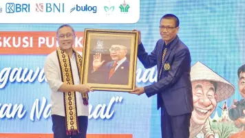 Hadiri HUT PWI Lampung dan HPN Daerah, Menko Zulhas: Pers Sahabat Pemerintah