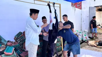 Lapas Kalianda Gelar Sholat Idul Adha 1447H dan Pemotongan Hewan Kurban