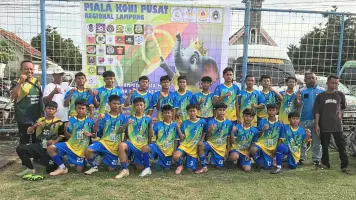 Piala Koni Ragional Lampung, Atlantic Lampung Selatan Menang 3-1 atas X-Club Kalimandu