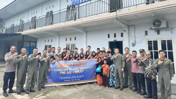 TNI AU dan RSAF Gelar Bakti Sosial di Sela Latihan Elang Indopura XXIII