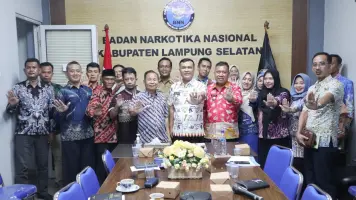 Usia Dini Rentan Terhadap Peredaran Gelap Narkoba, BNNK Lamsel Gelar Rakor bersama Pemda